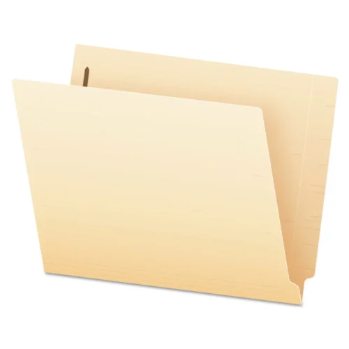 Pendaflex Manila End Tab Expanding Fastener Folders, 2-Ply Tabs, 0.75" Expansion, 2 Fasteners, Letter Size, Manila Exterior, 50/Box (PFXH10U13)
