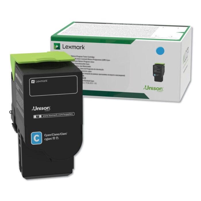 Lexmark C2310C0 Toner, 1,000 Page-Yield, Cyan (LEXC2310C0)