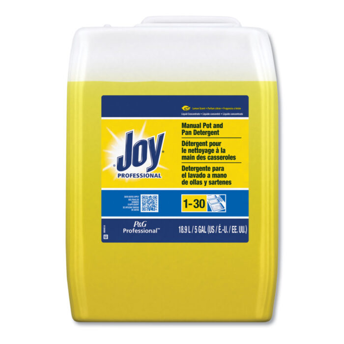 Joy Dishwashing Liquid, Lemon Scent, 5 gal Cube (JOY43608)