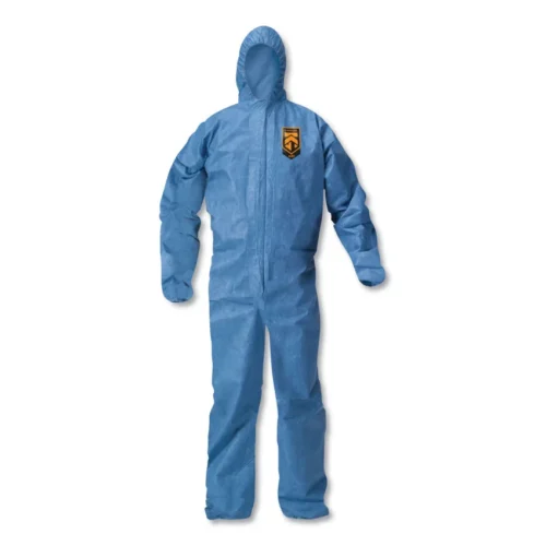 KleenGuard A20 Breathable Particle Protection Coveralls, X-Large, Blue, 24/Carton (KCC58514)