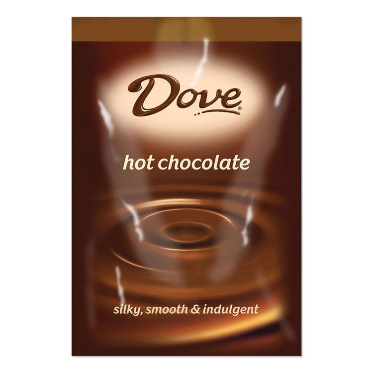 Dove FLAVIA Hot Chocolate Freshpacks, Milk Chocolate, 0.66 oz FreshPack, 72 Packets/Carton (MRSA117)
