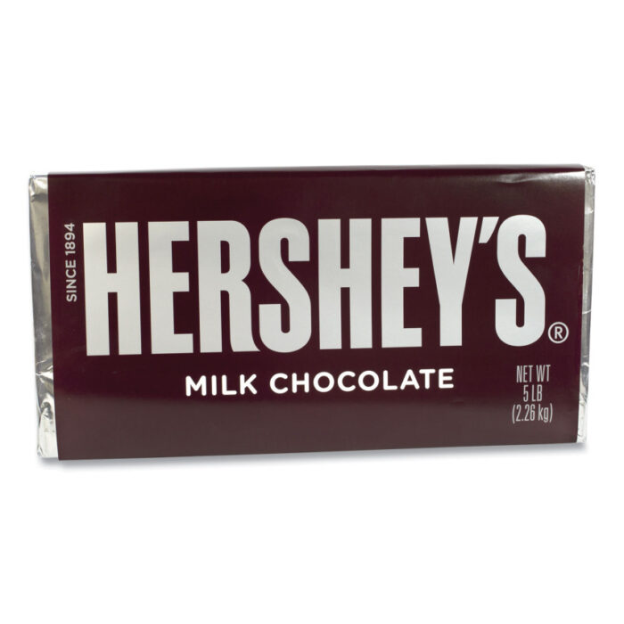 Hershey's Milk Chocolate Bar, 5 lb Bar (GRR24600015)