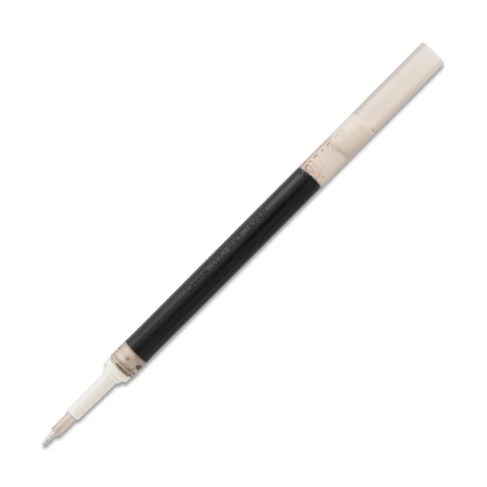 Pentel Refill for Pentel EnerGel Retractable Liquid Gel Pens, Medium Needle Tip, Black Ink (PENLRN7A)