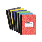 TOPS Composition Book, Wide/Legal Rule, Randomly Assorted Marble Cover, (100) 9.75 x 7.5 Sheets (TOP63794)