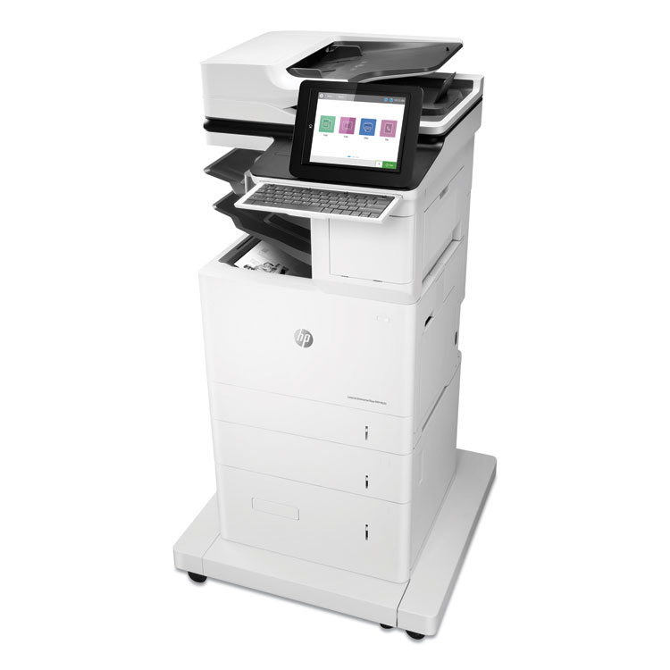 HP LaserJet Enterprise Flow MFP M635z Multifunction Laser Printer, Copy/Fax/Print/Scan (HEW7PS99A)
