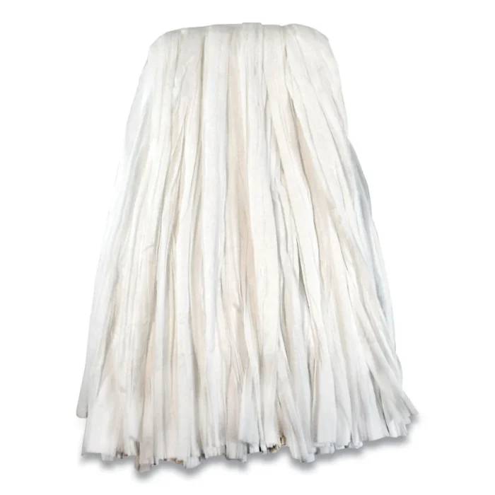 O'Dell Edge Non-Woven Wet Mop Head, Rayon, #16, 1.5" Headband, White (ODCBW816)