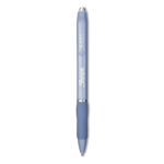 Sharpie S-Gel pen (SAN2126232) is a click-retractable gel pen with bold black ink that won’t smudge or bleed through paper. It has a comfy rubber grip for smooth writing and a stylish frost-blue design you’ll want to keep for yourself. The 0.7mm medium tip glides easily for notes, work, or school tasks. Sold in a pack of 12, it’s perfect for anyone needing reliable, no-mess writing that looks sharp.
