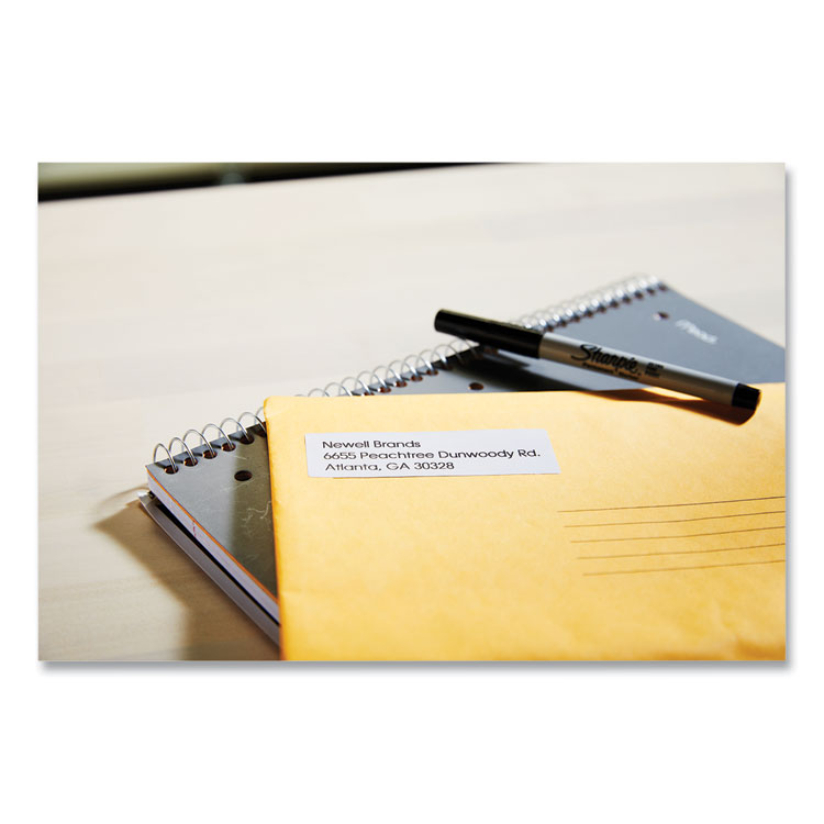 DYM30578 - DYMO LabelWriter Return Address Labels, 0.75" x 2", White, 400 Labels/Roll (DYM30578) - Image 2
