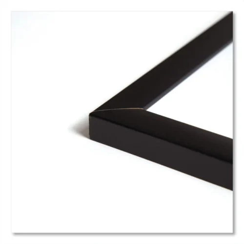 U Brands Magnetic Dry Erase Board with Wood Frame, 23 x 17, White Surface, Black Frame (UBR307U0001)