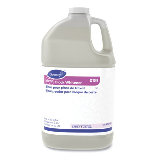 Diversey Suma Block Whitener, 1 gal Bottle, 4/Carton (DVO101109766)