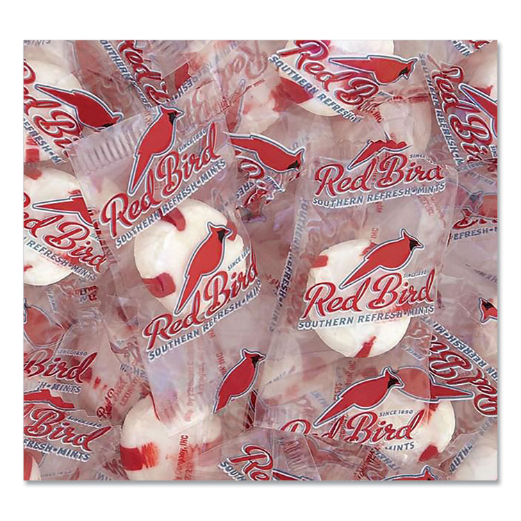 Red Bird Candy Break Soft Peppermint Puffs, 20 lb Bag (AVTPDM20000)