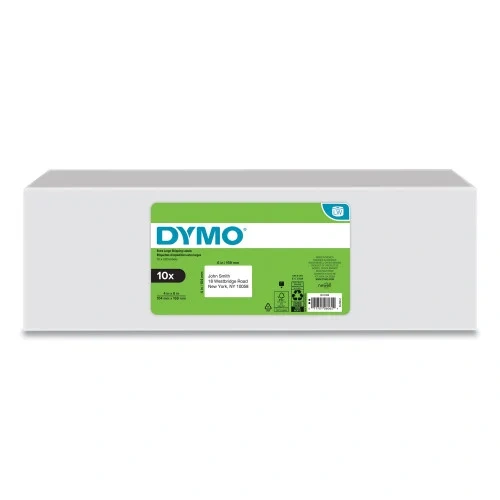 DYMO LW Extra-Large Shipping Labels, 4 x 6, White, 220 LabelsRoll, 10 RollsPack (DYM2011999)