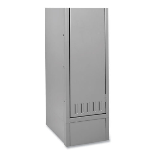 Tennsco Three Wide Closed Locker Base, 36w x 18d x 6h, Sand (TNNCLB3618SD)