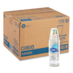 Dixie PerfecTouch Paper Hot Cups, 10 oz, Coffee Haze Design, 25 Sleeve, 20 Sleeves/Carton (DXE5310DX)