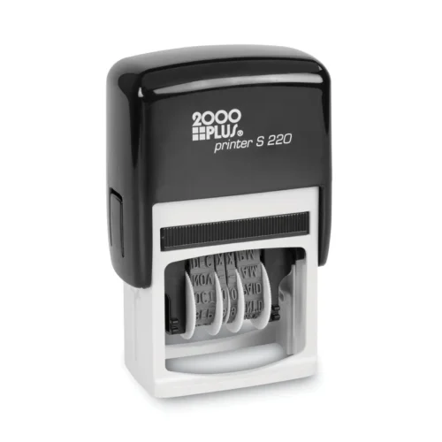 COSCO 2000PLUS Economy Dater, Self-Inking, Black (COS010129)