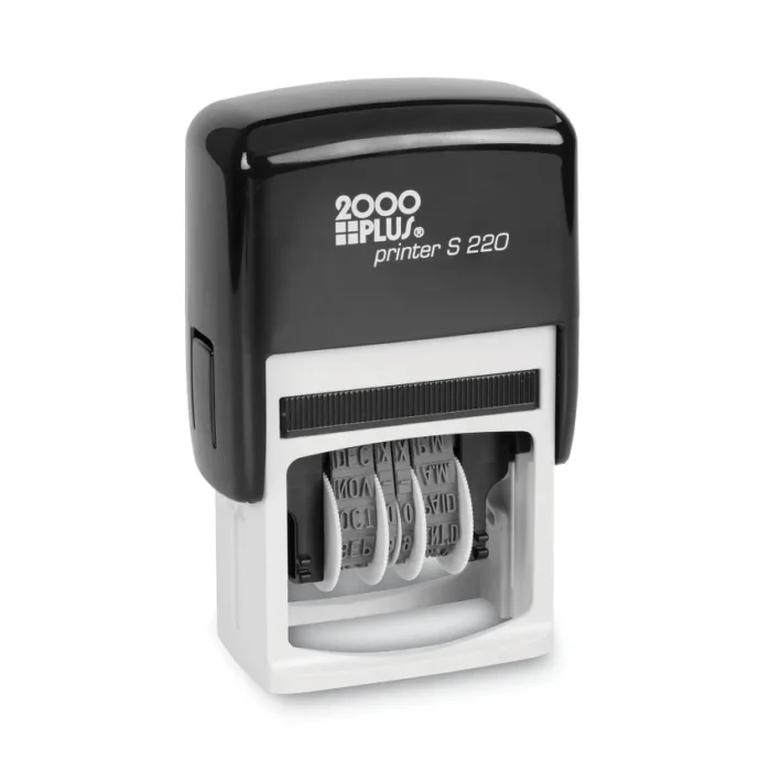 COSCO 2000PLUS Economy Dater, Self-Inking, Black (COS010129)