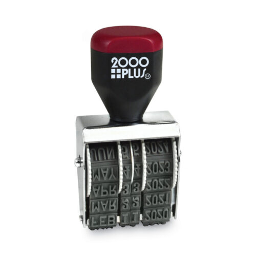 COSCO 2000PLUS Traditional Date Stamp, Six Years, 1.38" x 0.19" (COS012731)