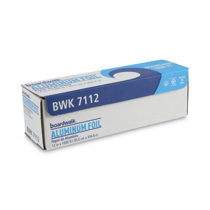 Boardwalk Standard Aluminum Foil Roll, 63 Gauge, 12" x 1,000 ft (BWK7112)