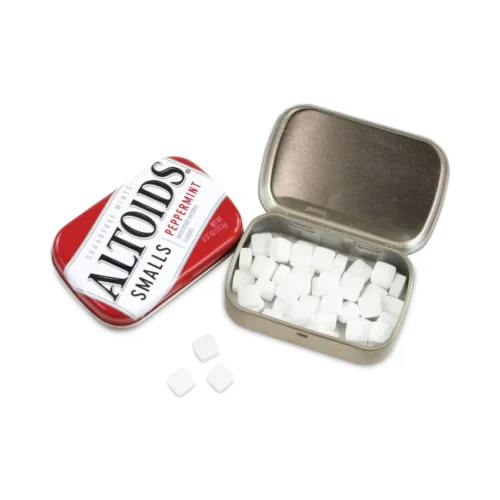 Altoids Smalls Sugar Free Mints, Peppermint, 0.37 oz, 9 Tins/Pack (GRR20900486)
