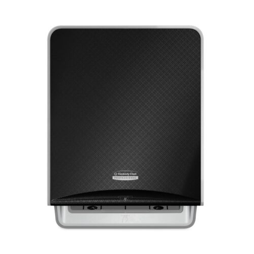 Kimberly-Clark Professional* ICON Automatic Roll Towel Dispenser, 20.12 x 16.37 x 13.5, Black Mosaic (KCC58720)
