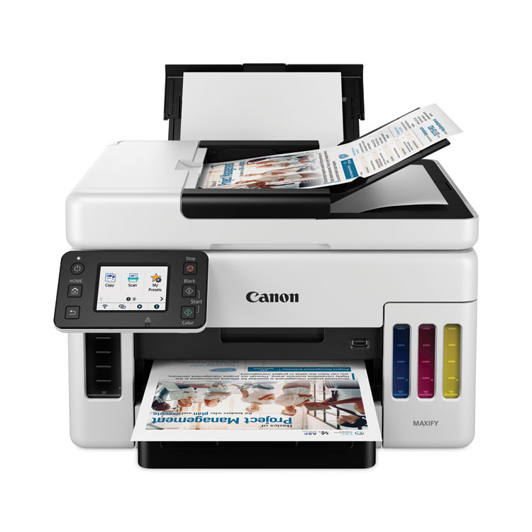Canon MAXIFY GX6021 Wireless MegaTank All-in-One Inkjet Printer, Copy, Print, Scan (CNM4470C037)