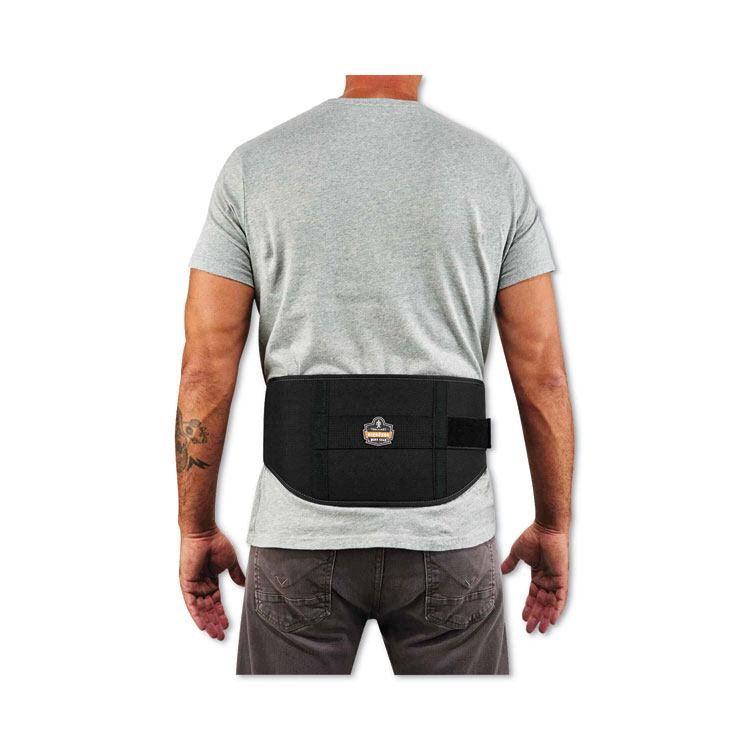 EGO11472 - ergodyne ProFlex 1500 Weight Lifters Style Back Support Belt, Medium, 30" to 34" Waist, Black (EGO11472) - Image 2