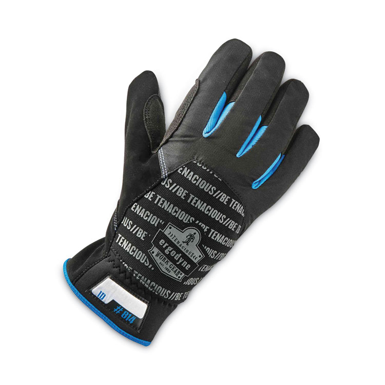 ergodyne ProFlex 814 Thermal Utility Gloves, Black, Medium, Pair (EGO17333)