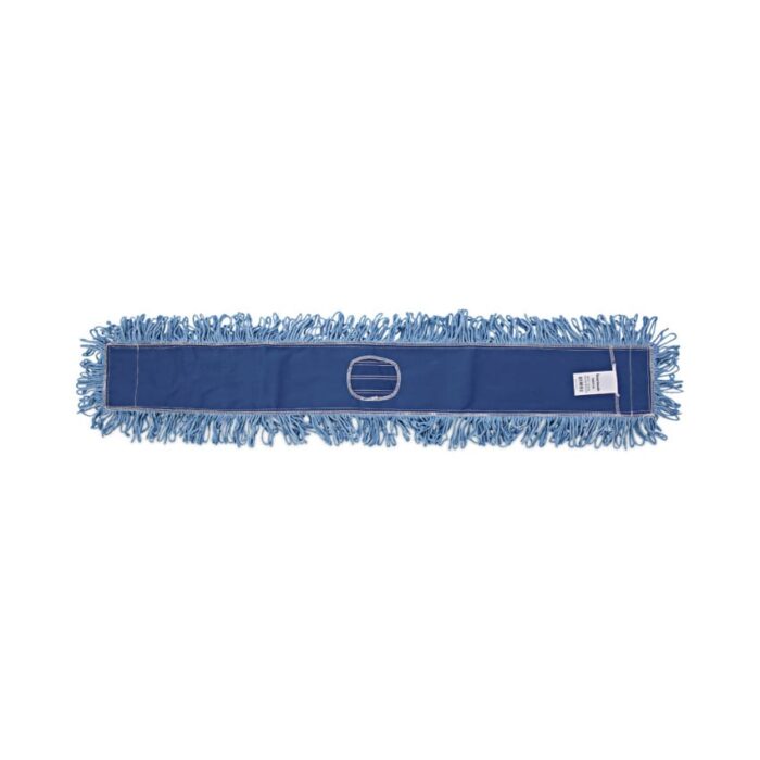 Boardwalk Dust Mop Head, Cotton/Synthetic Blend, 48" x 5", Blue (BWK1148)
