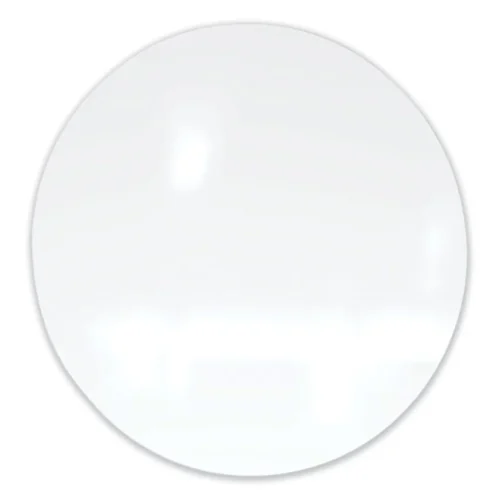 Ghent Coda Low Profile Circular Magnetic Glassboard, 36 Diameter, White Surface (GHECDAGM36WH)