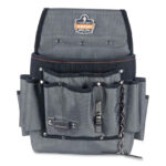 ergodyne Arsenal 5548 Electrician's Synthetic Pouch, 3.5 x 9.5 x 12.5, Polyester, Gray (EGO13648)