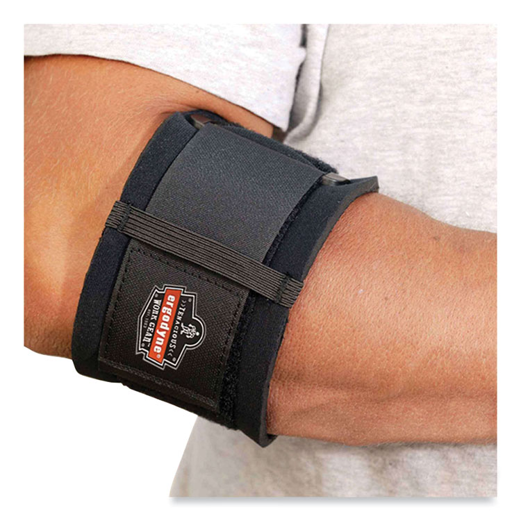 ergodyne ProFlex 500 Elbow Brace Strap, Medium, Black (EGO16003)