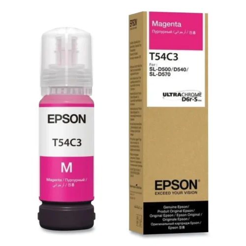Epson T54C320 (T54C) UltraChrome Ink, 70 mL, Magenta (EPST54C320)