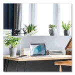 OttLite Wellness Series Power Up LED Desk Lamp, 13" to 21" High, White (OTTCS030QISHPR)