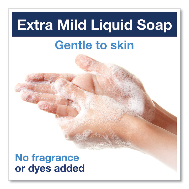 Tork Premium Extra Mild Soap Refill, Unscented, 1 L, 6/Carton (TRK400029)