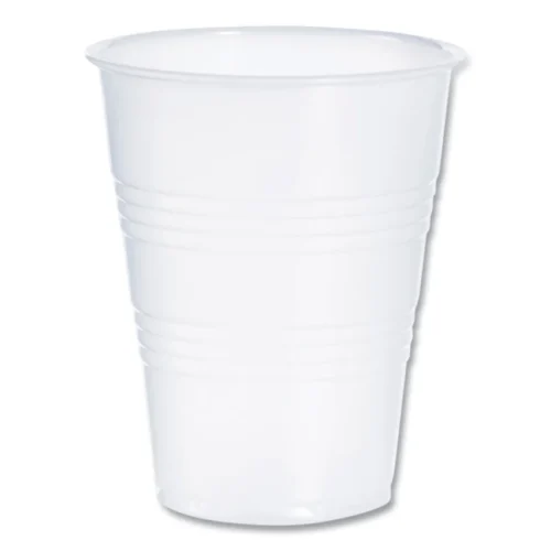 Dart High-Impact Polystyrene Cold Cups, 9 oz, Translucent, 100 Cups/Sleeve, 25 Sleeves/Carton (DCCY9CT)