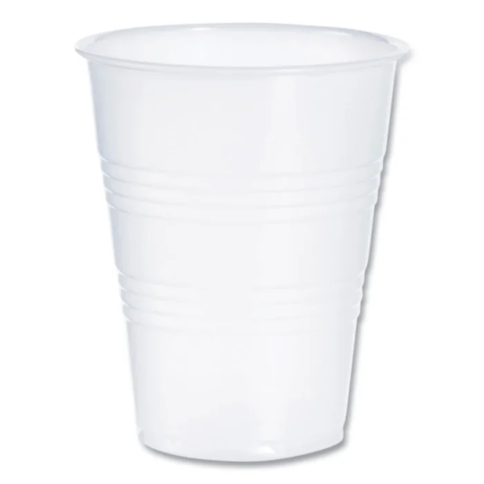 Dart High-Impact Polystyrene Cold Cups, 9 oz, Translucent, 100 Cups/Sleeve, 25 Sleeves/Carton (DCCY9CT)
