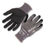 ergodyne ProFlex 7043 ANSI A4 Nitrile Coated CR Gloves, Gray, 2X-Large, 12 Pairs (EGO10516)