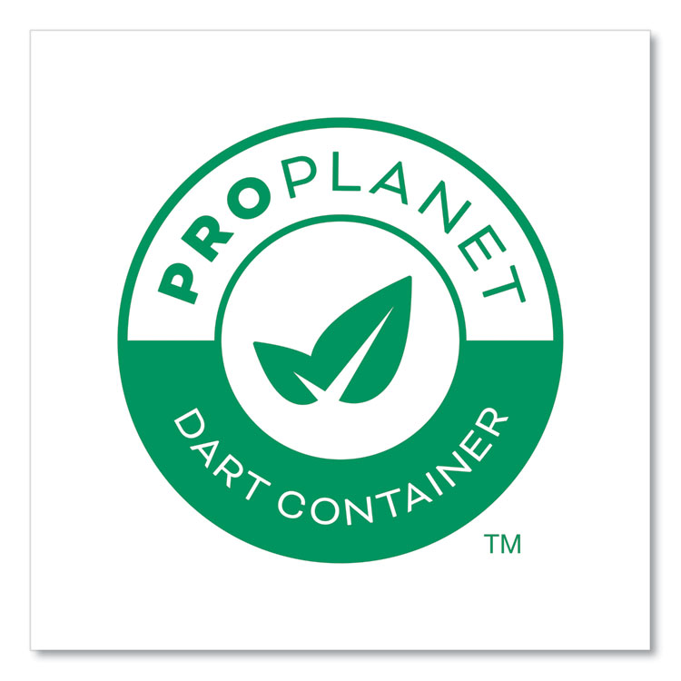 SOLO Compostable Paper Hot Cups, ProPlanet Seal, 12 oz, White/Green, 50/Pack (SCC412PLAPLATPK)