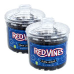 Red Vines Black Licorice Twists, 3.5 lb Jar, 2/Carton (GRR60004084)
