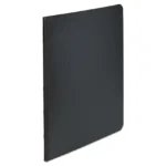 ACCO PRESSTEX Report Cover with Tyvek Reinforced Hinge, Side Bound, Two-Piece Prong Fastener, 3 Capacity, 8.5 x 11, BlackBlack (ACC25071)