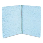 ACCO PRESSTEX Report Cover with Tyvek Reinforced Hinge, Side Bound, Two-Piece Prong Fastener, 3 Capacity, 8.5 x 11, Light Blue (ACC25072)