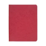 ACCO Pressboard Report Cover with Tyvek Reinforced Hinge, Two-Piece Prong Fastener, 3 Capacity, 8.5 x 11, RedRed (ACC25978)