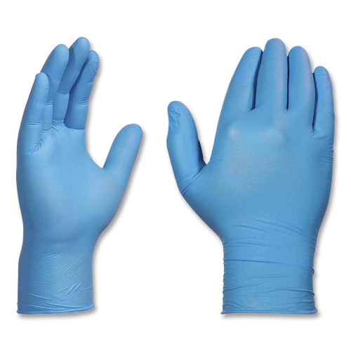 AMMEX Professional Nitrile Exam Gloves, Powder-Free, 3 mil, X-Large, Light Blue, 100Box, 10 BoxesCarton (AXCAPFN48100CT)