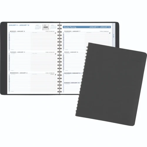 AT-A-GLANCE Executive WeeklyMonthly Planner Refill with Hourly Appointments, 8.75 x 6.88, White Sheets, 12-Month (Jan to Dec) 2025 (AAG7090810)