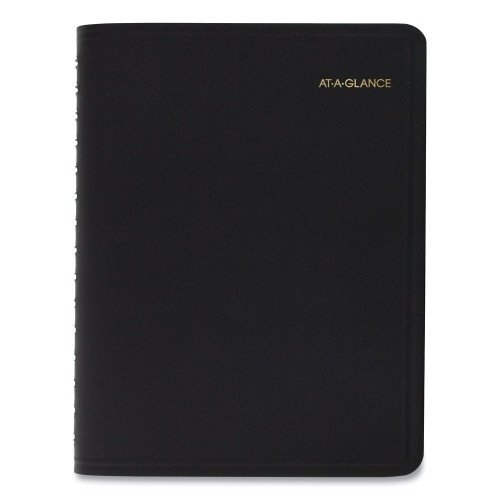 AT-A-GLANCE Four-Person Group Daily Appointment Book, 11 x 8, Black Cover, 12-Month (Jan to Dec) 2025 (AAG7082205) (2)