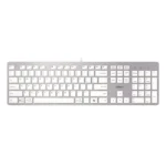 Adesso AKB-730UW Keyboard, SilverWhite (ADEAKB730UW)