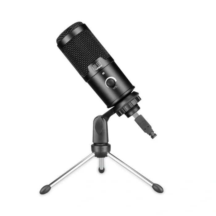 Adesso Xtream M4 Cardioid Condenser Recording Microphone, Black (ADEXTREAMM4)