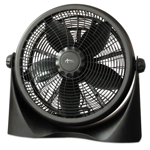 Alera 16 Super-Circulation 3-Speed Tilt Fan, Plastic, Black (ALEFAN163)