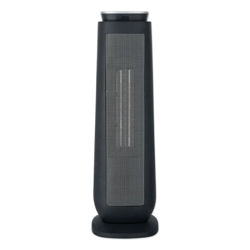 Alera Ceramic Heater Tower with Remote Control, 1,500 W, 7.17 x 7.17 x 22.95, Black (ALEHECT24)