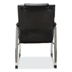 Alera Hildred Series Guest Chair, 25 x 28.94 x 37.8, Black Seat, Black Back, Chrome Base (ALEHD4319)